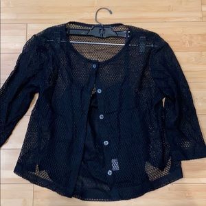 Camisole and cardigan size s